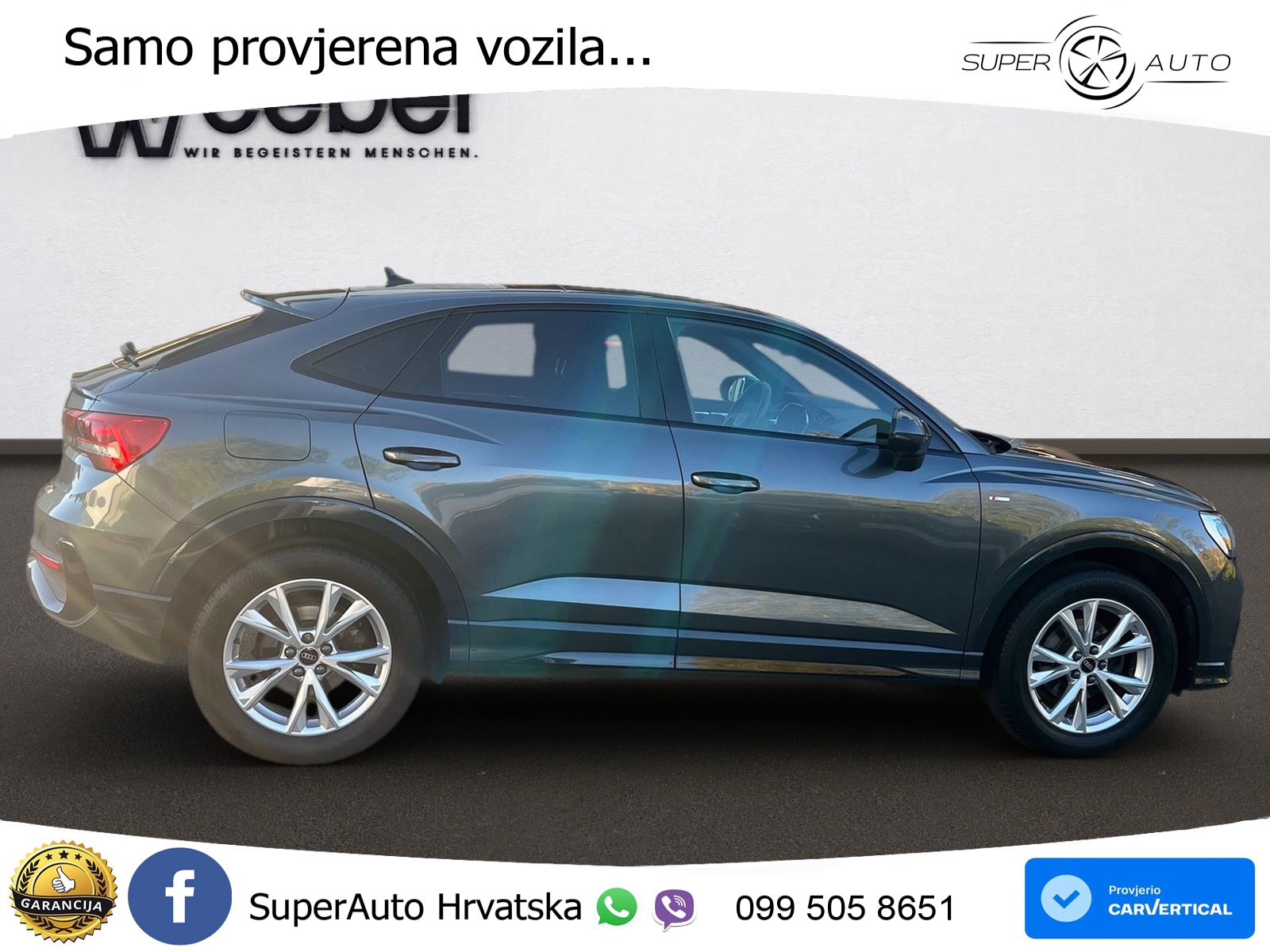 Audi Q3 Sportback 35 TDI (150 KS) S line
