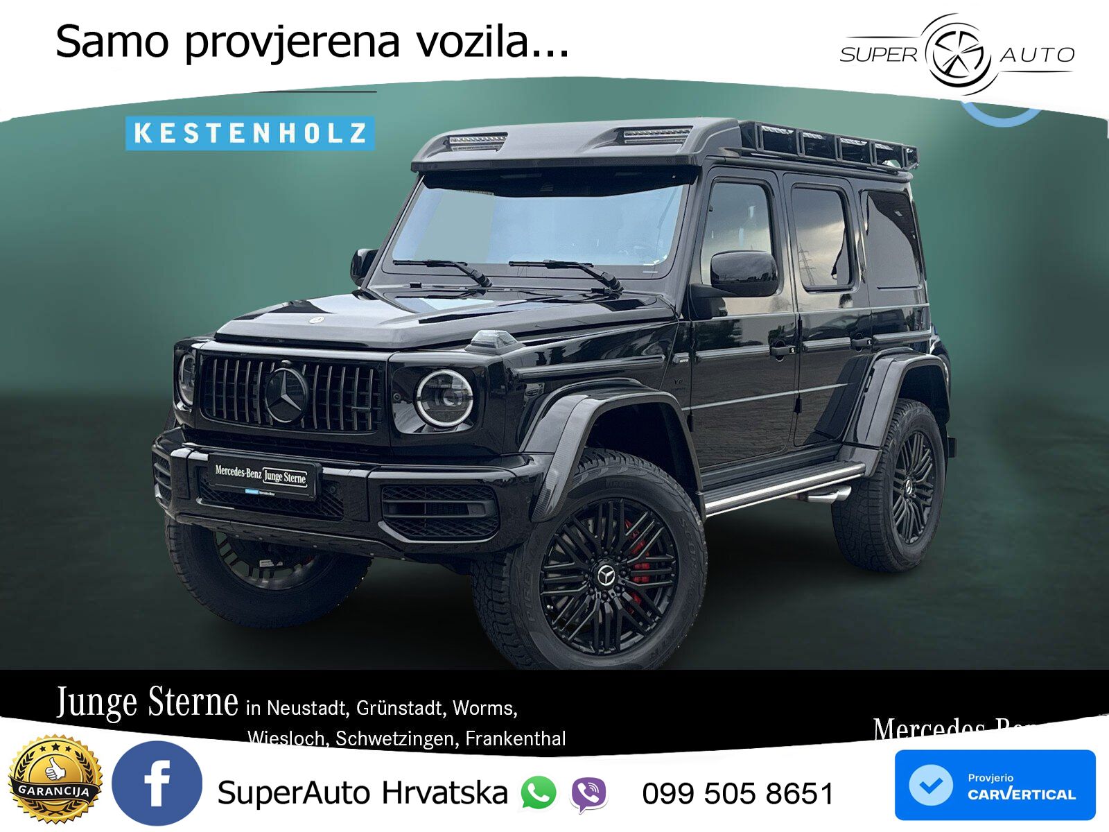 Mercedes AMG G 63 Long V8 (585 KS) 4MATIC 9G-TRONIC AMG SPEEDSHIFT TCT