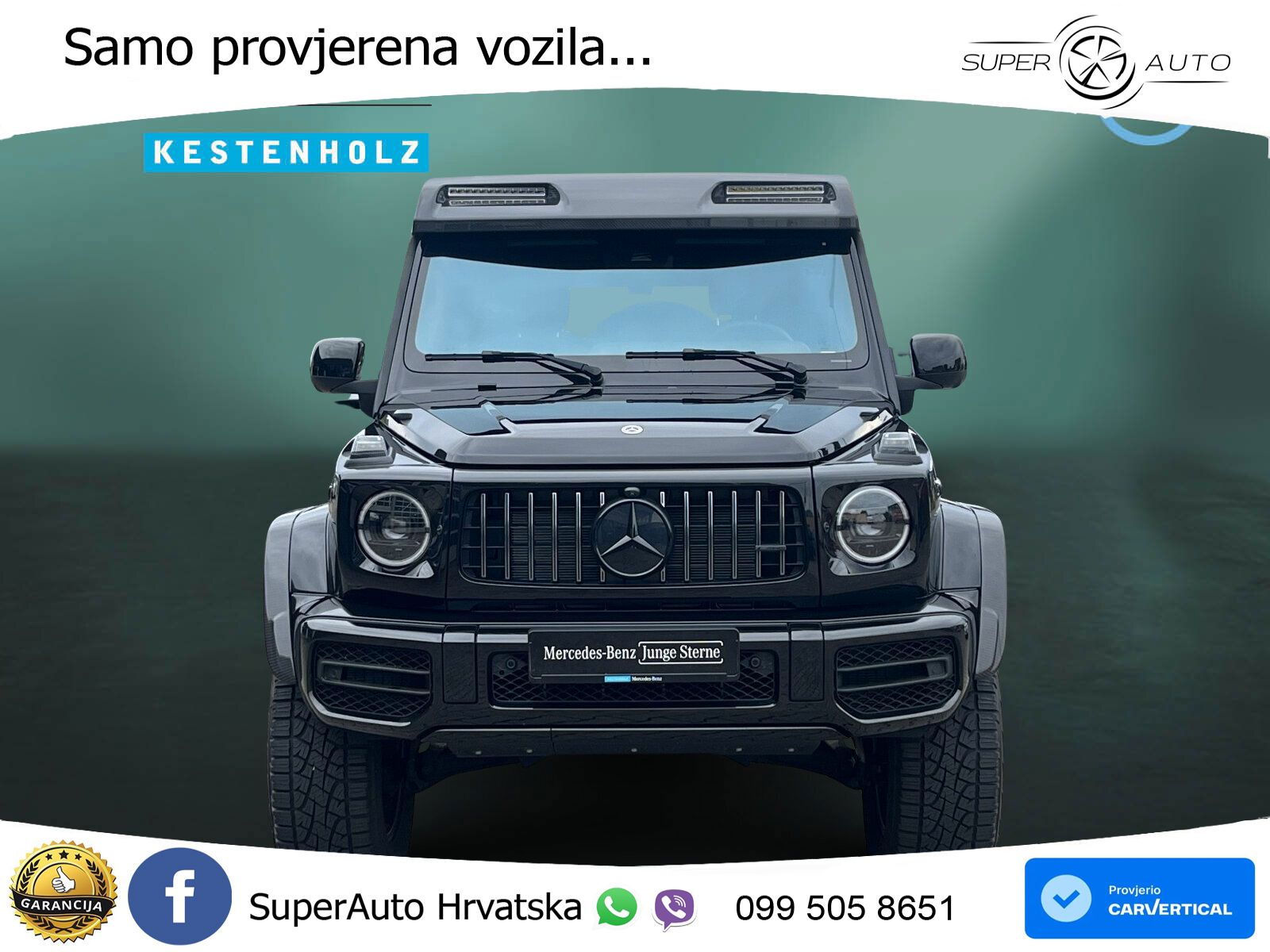 Mercedes AMG G 63 Long V8 (585 KS) 4MATIC 9G-TRONIC AMG SPEEDSHIFT TCT