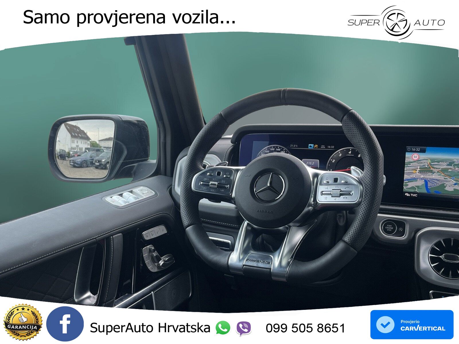 Mercedes AMG G 63 Long V8 (585 KS) 4MATIC 9G-TRONIC AMG SPEEDSHIFT TCT