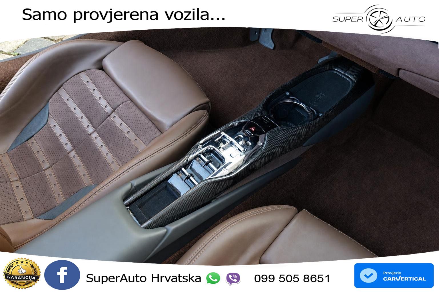 Ferrari 296 GTS 3.0 V6 (830 KS) F1 DCT LED+ACC