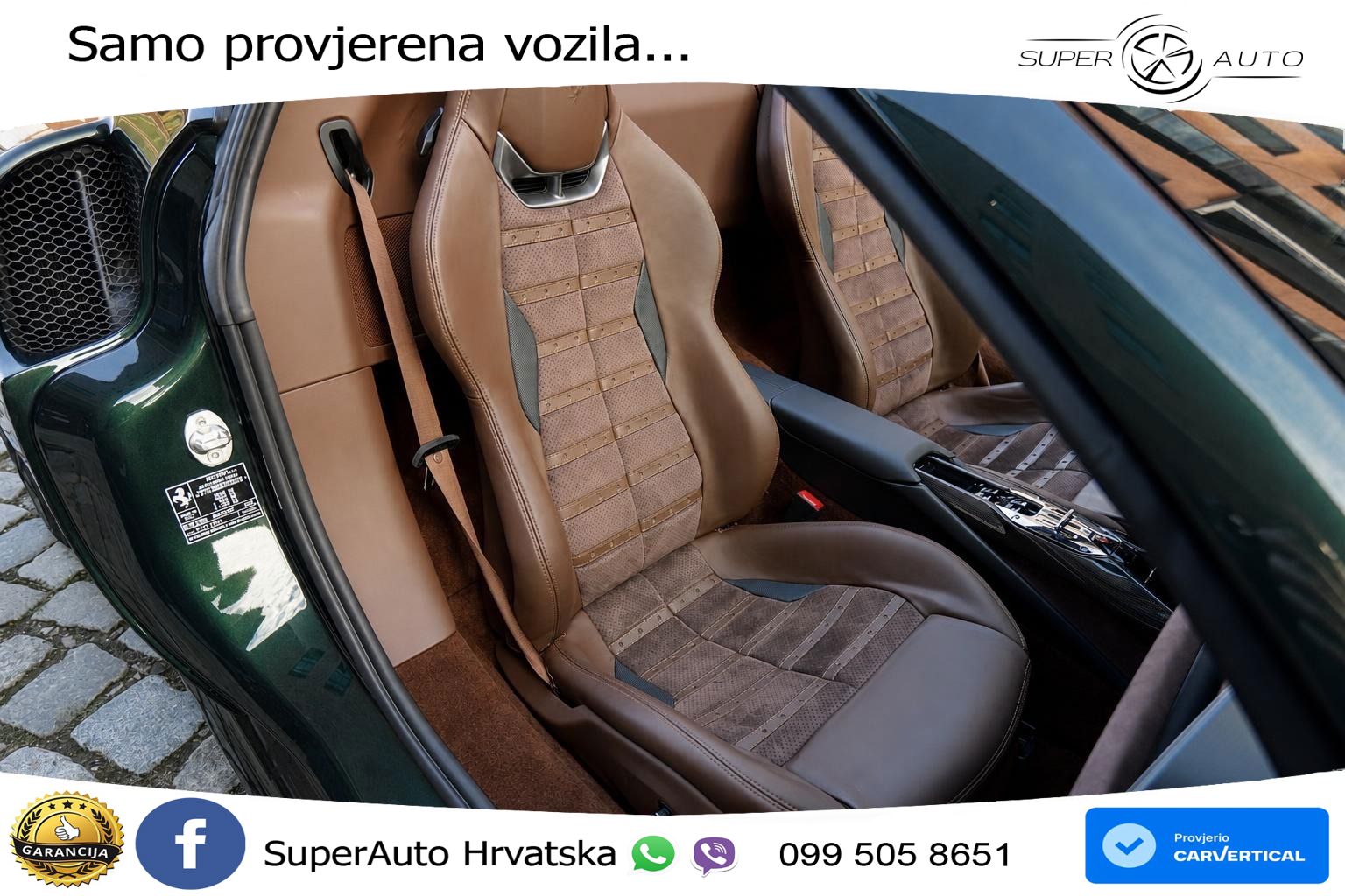 Ferrari 296 GTS 3.0 V6 (830 KS) F1 DCT LED+ACC