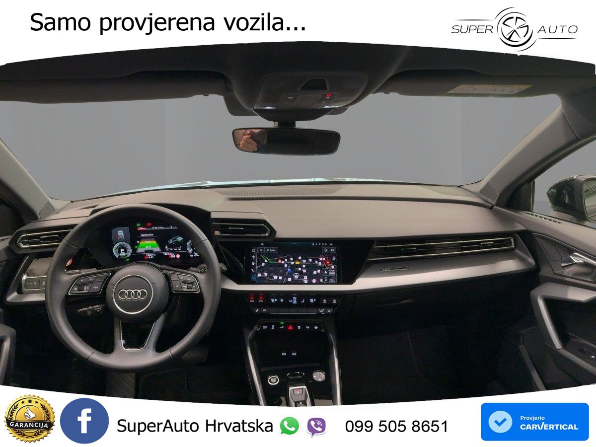 Audi A3 40 TFSIe (204 KS) S tronic S line LED+GR SJED+ACC