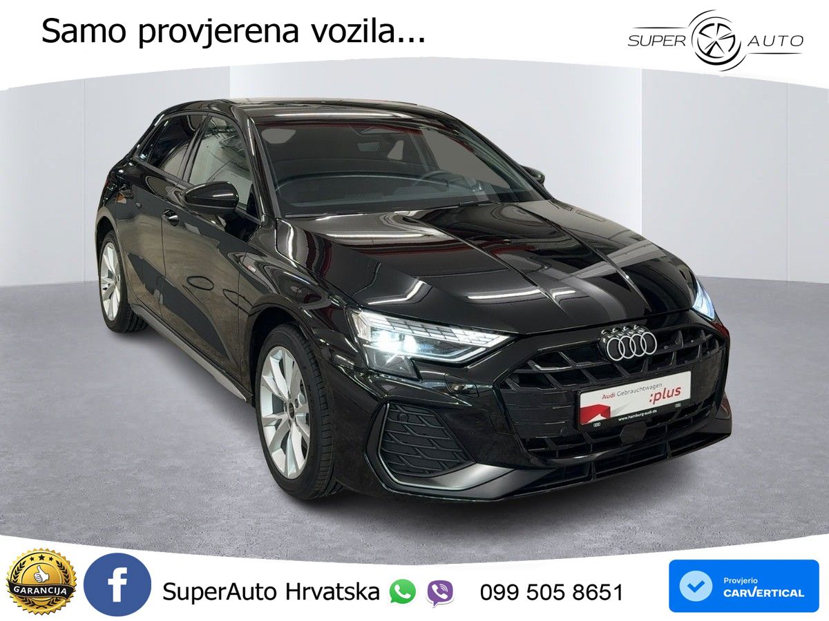 Audi A3 40 TFSIe (204 KS) S tronic S line LED+GR SJED+ACC