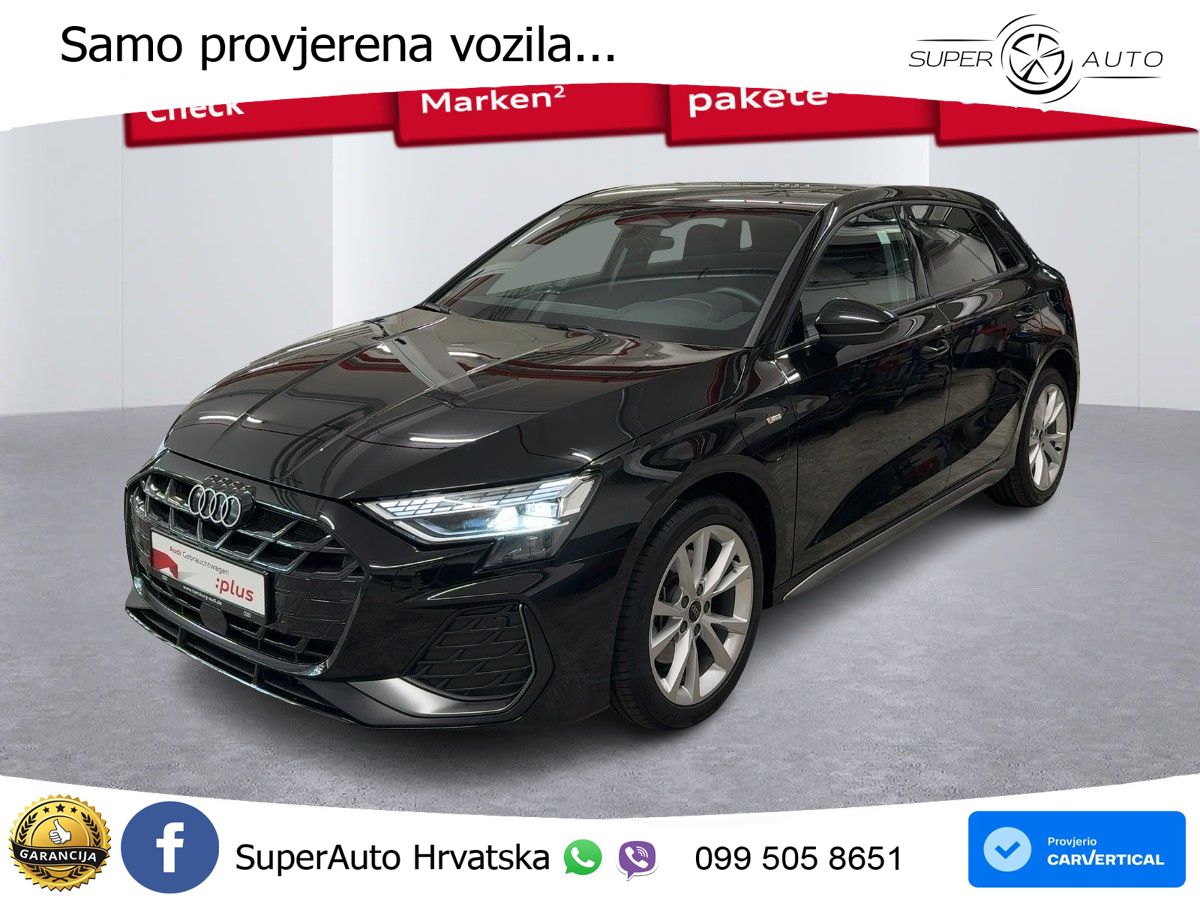 Audi A3 40 TFSIe (204 KS) S tronic S line LED+GR SJED+ACC