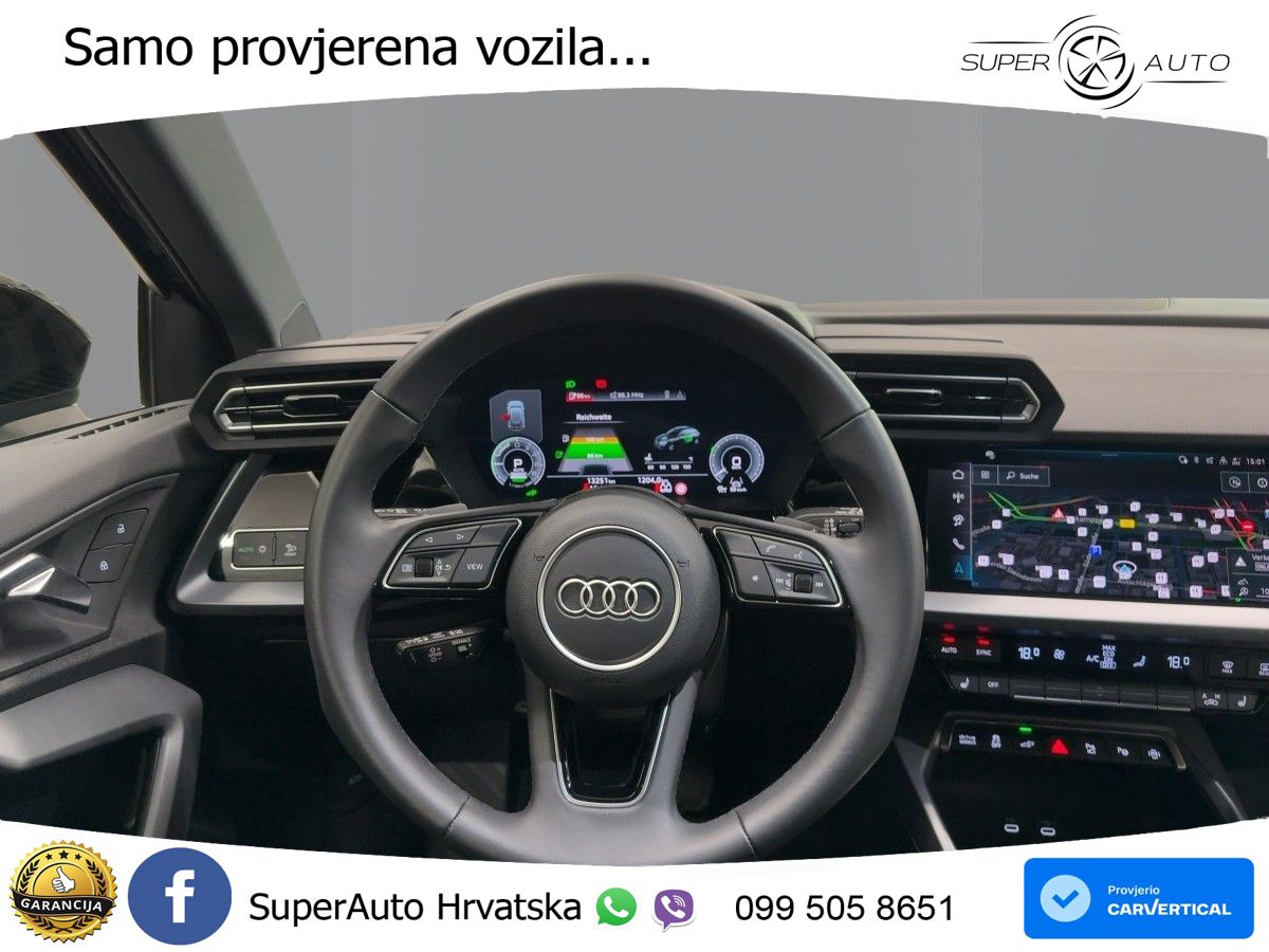 Audi A3 40 TFSIe (204 KS) S tronic S line LED+GR SJED+ACC
