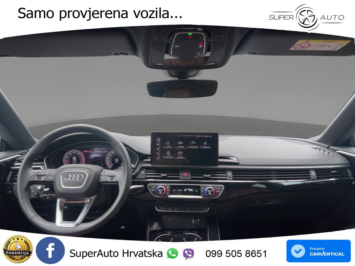 Audi A5 Sportback 35 TFSI (150 KS) S tronic LED+GR SJED+ACC