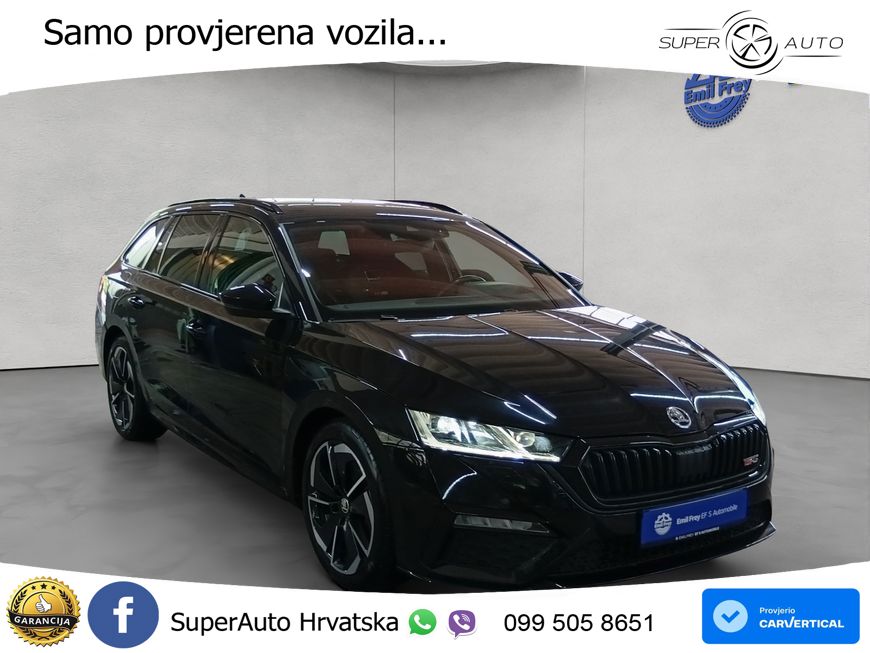 Škoda Octavia Combi RS 2.0 TDI (200 KS) DSG