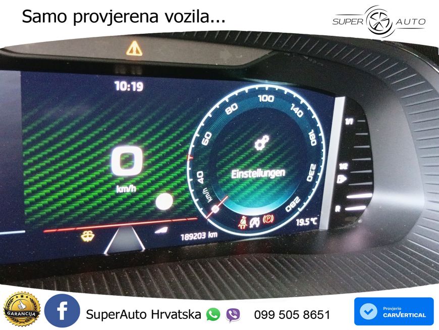 Škoda Octavia Combi RS 2.0 TDI (200 KS) DSG