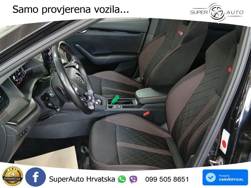 Škoda Octavia Combi RS 2.0 TDI (200 KS) DSG