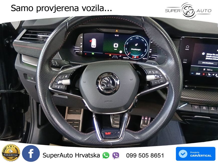 Škoda Octavia Combi RS 2.0 TDI (200 KS) DSG