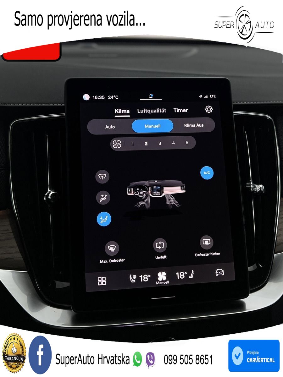 Volvo XC90 2.0 B5 AWD Automatic MATRIX+GR SJED+KAM