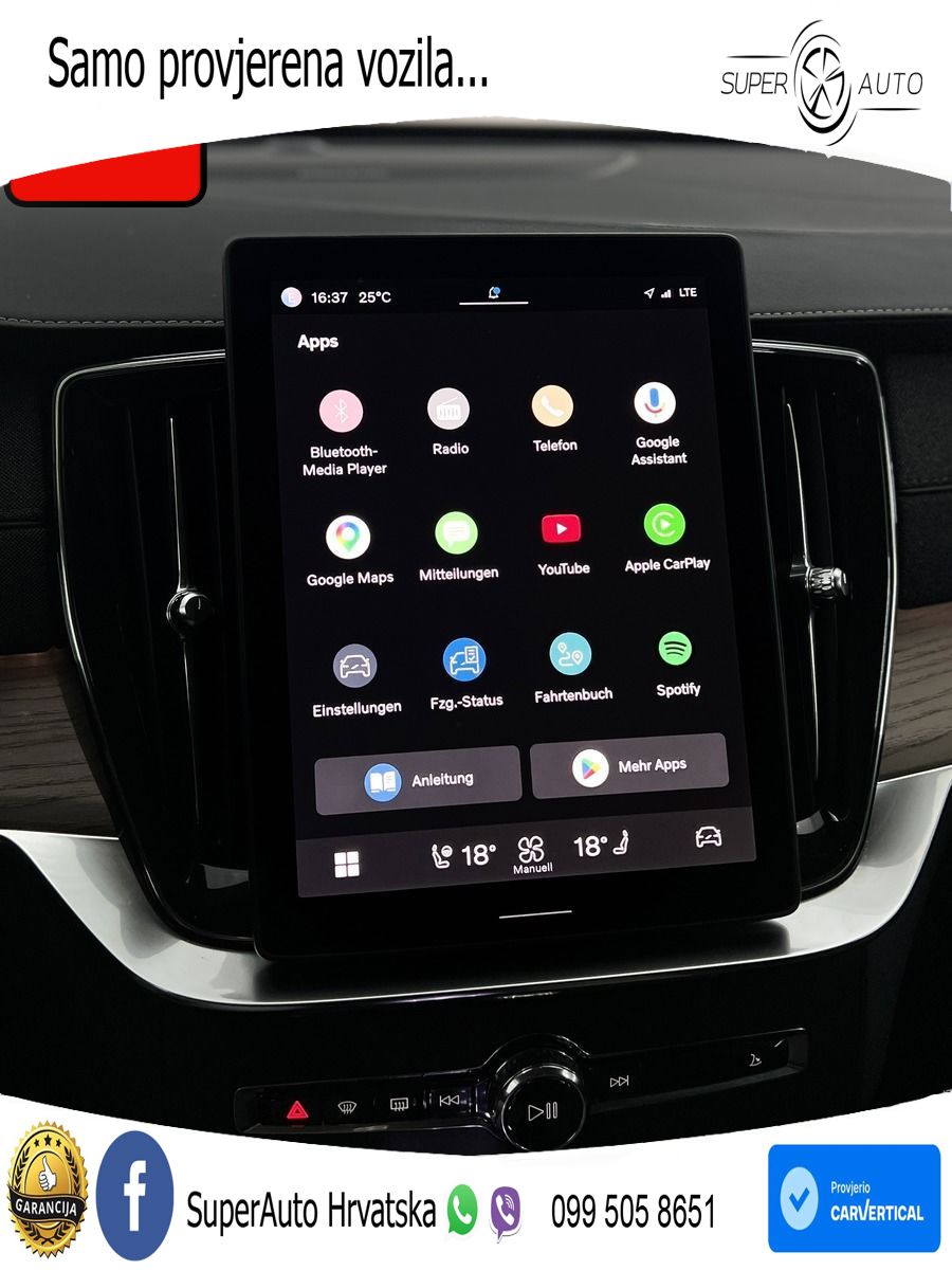 Volvo XC90 2.0 B5 AWD Automatic MATRIX+GR SJED+KAM