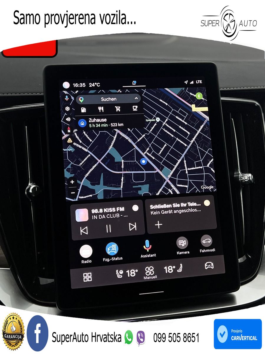 Volvo XC90 2.0 B5 AWD Automatic MATRIX+GR SJED+KAM