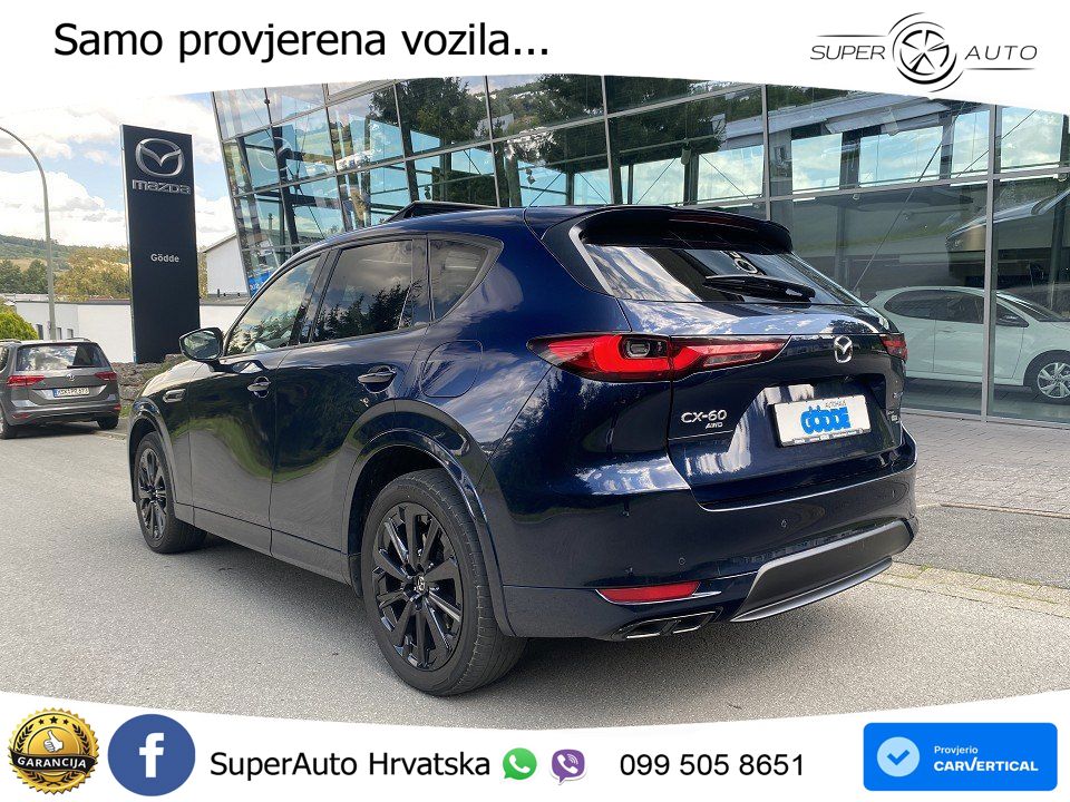 Mazda CX-60 2.5 e-Skyactiv (328 KS) AWD Automatic MATRIX+GR SJED+KAM