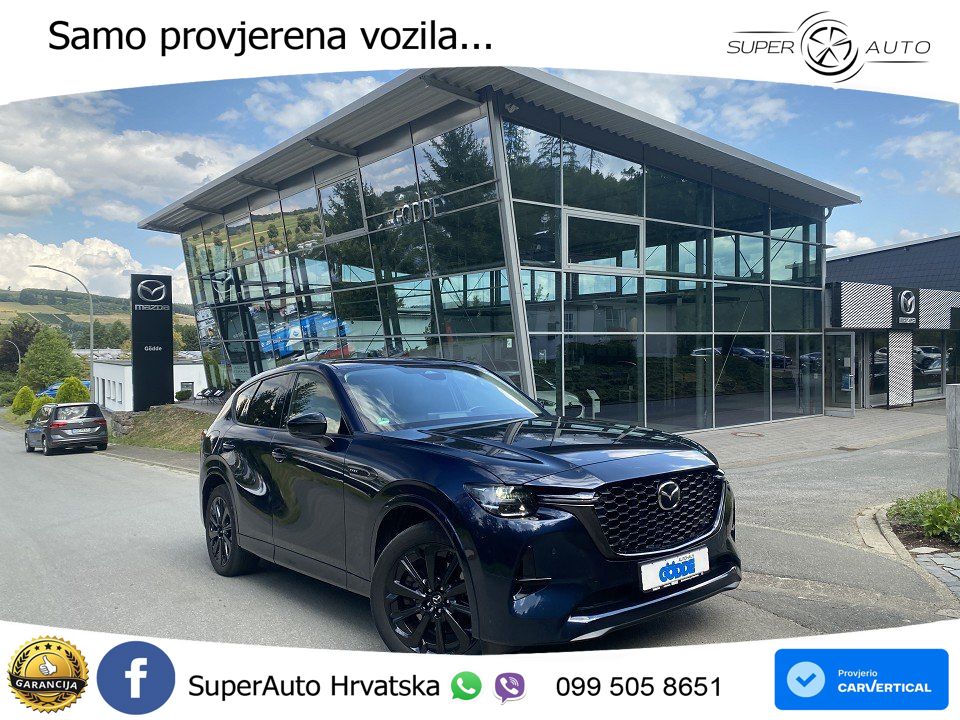 Mazda CX-60 2.5 e-Skyactiv (328 KS) AWD Automatic MATRIX+GR SJED+KAM