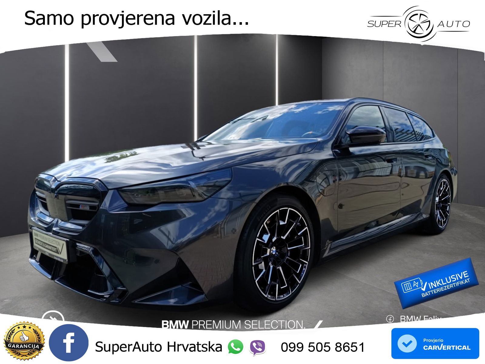 BMW M5 Touring 4.4 V8 (727 KS) xDrive Steptronic LED+GR SJED+ACC