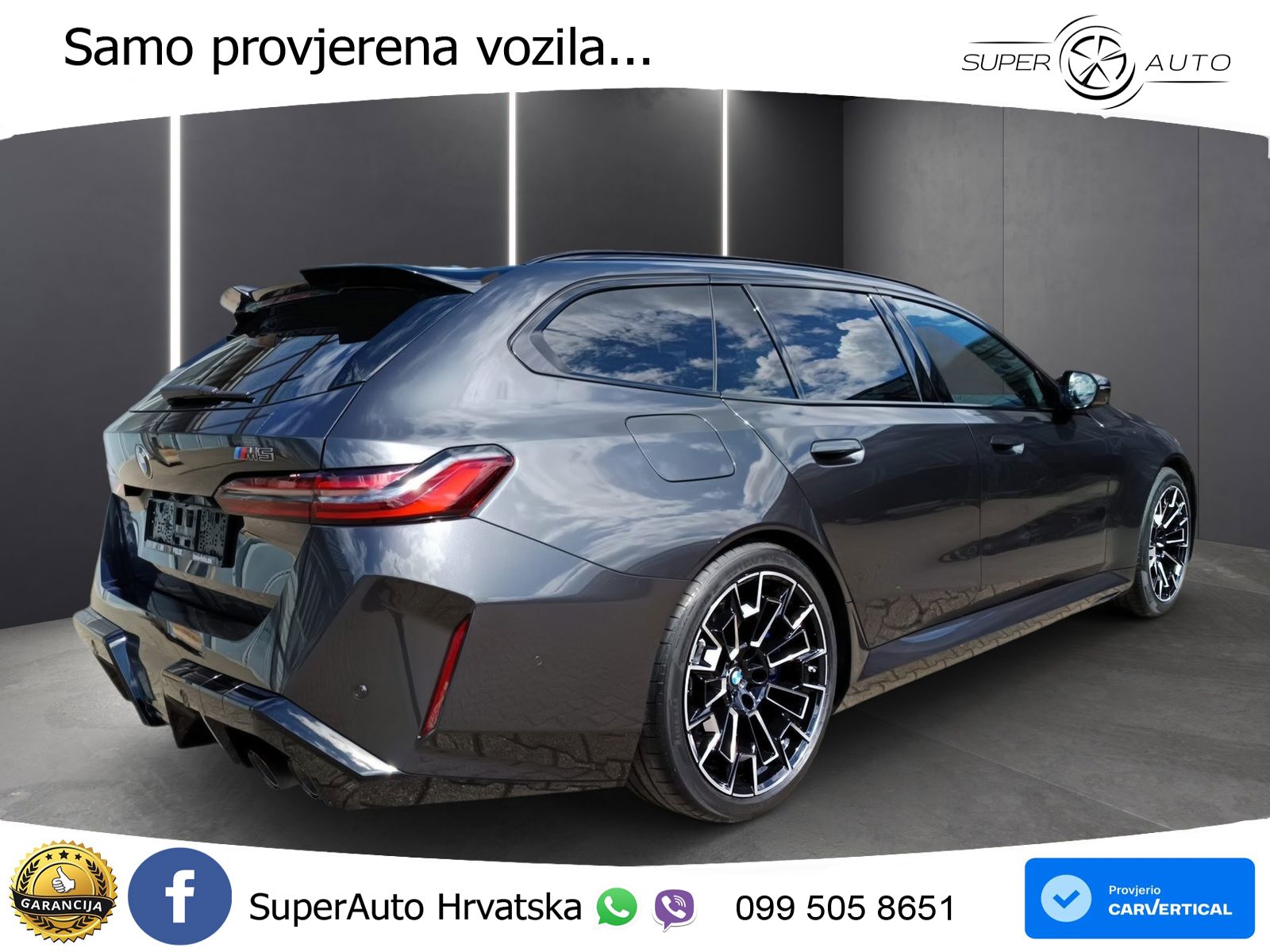 BMW M5 Touring 4.4 V8 (727 KS) xDrive Steptronic LED+GR SJED+ACC