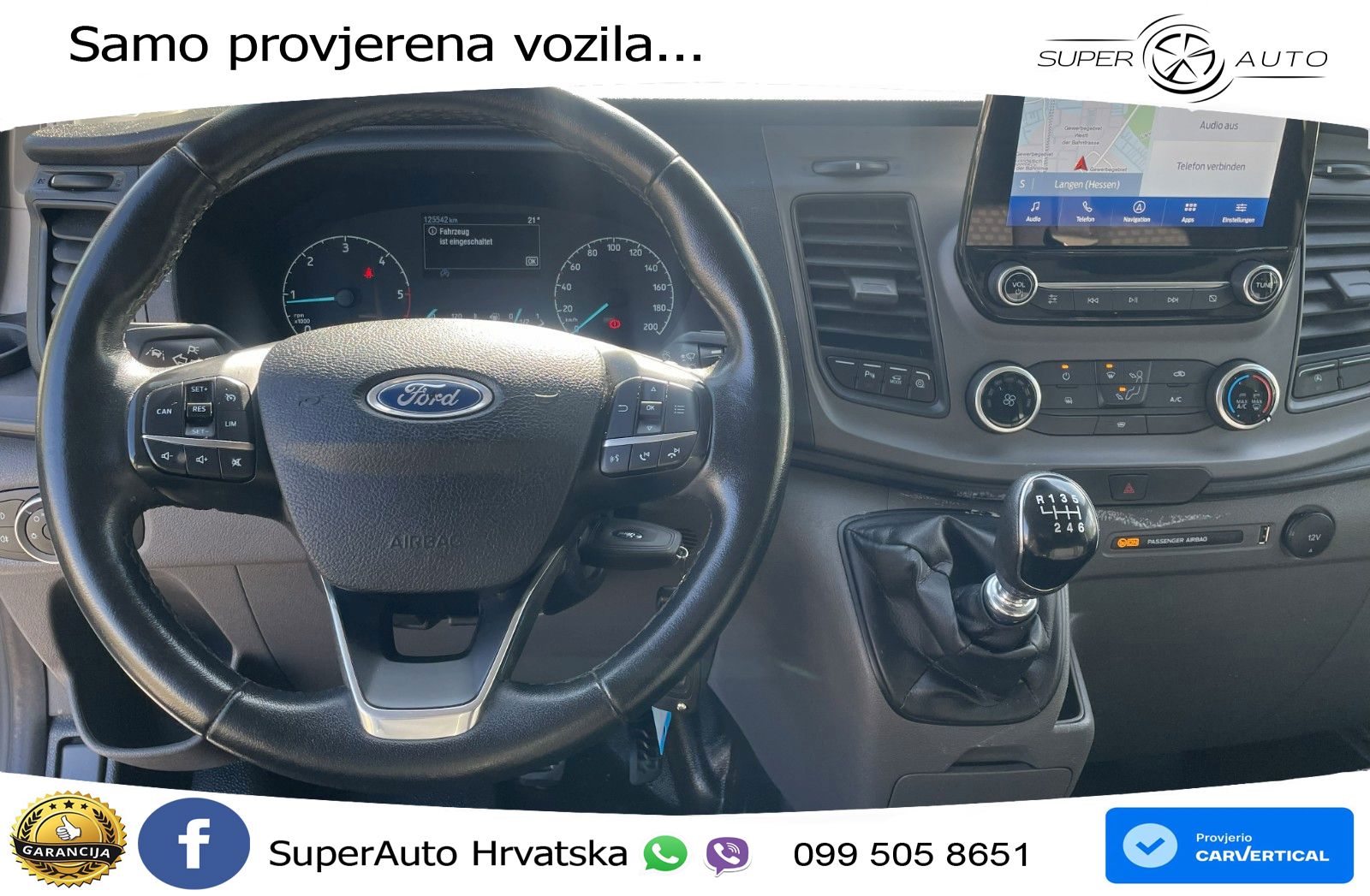 Ford Transit Custom 300 L1 BOTT Regale Klima Navi PDC 131 KS