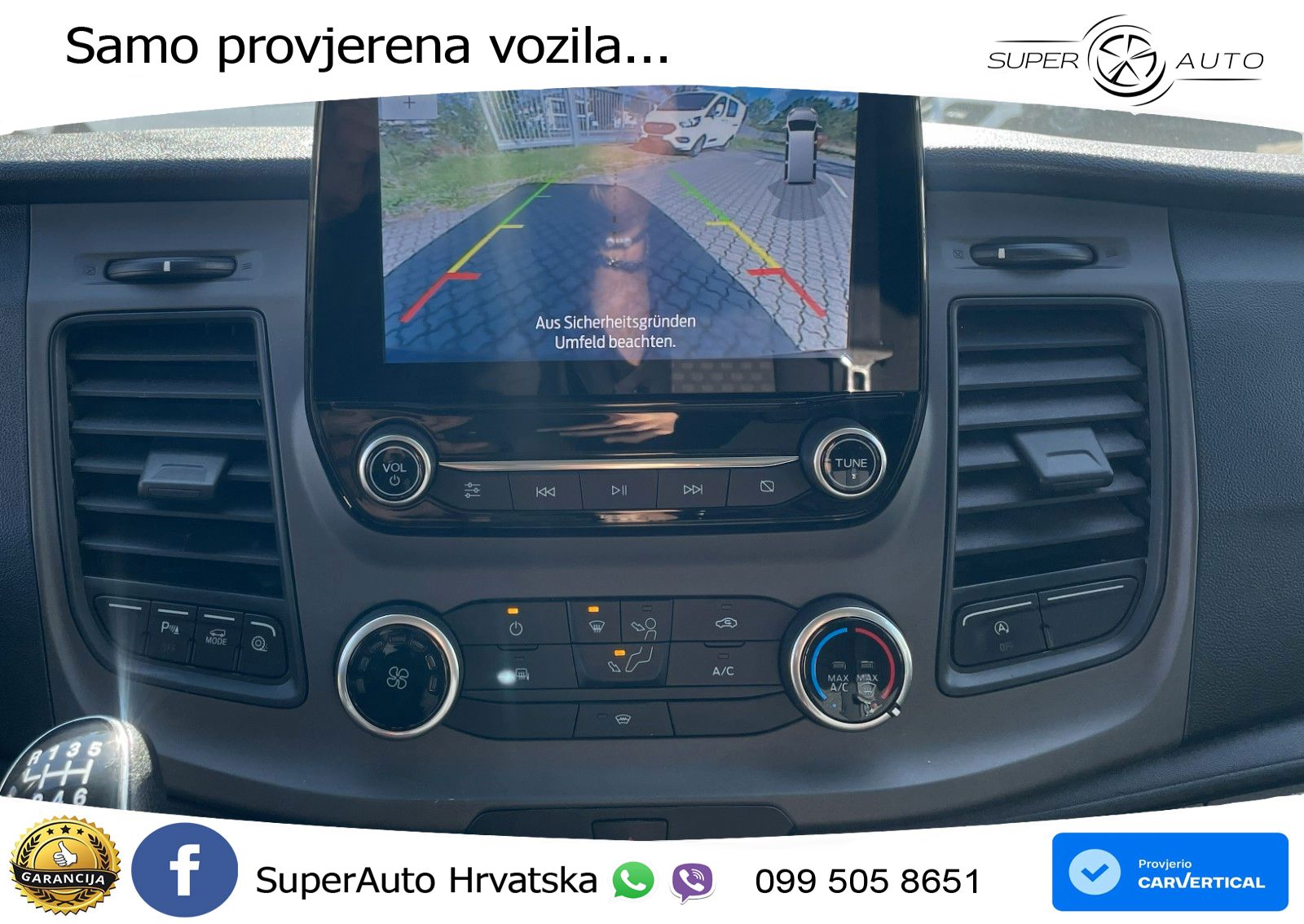 Ford Transit Custom 300 L1 BOTT Regale Klima Navi PDC 131 KS