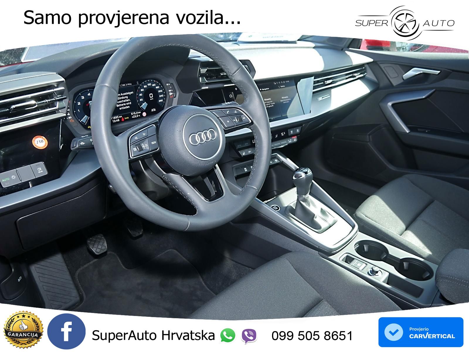 Audi A3 35 TFSI (150 KS) advanced