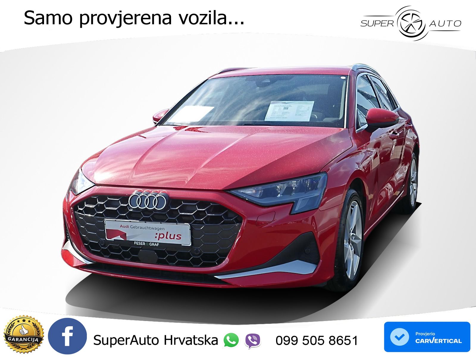 Audi A3 35 TFSI (150 KS) advanced