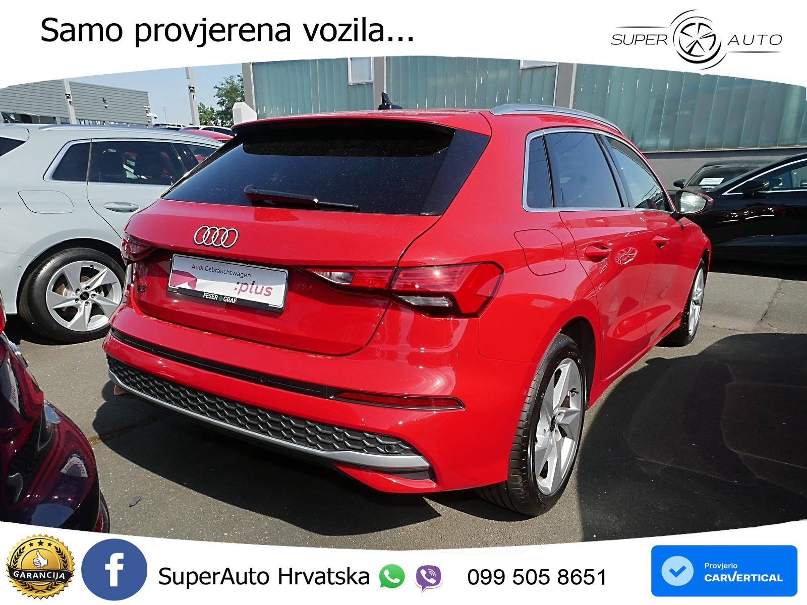 Audi A3 35 TFSI (150 KS) advanced