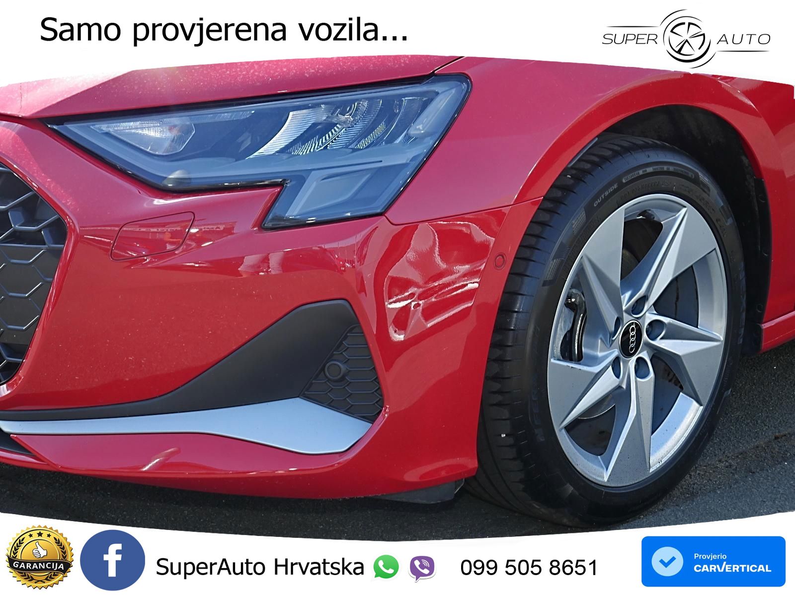 Audi A3 35 TFSI (150 KS) advanced