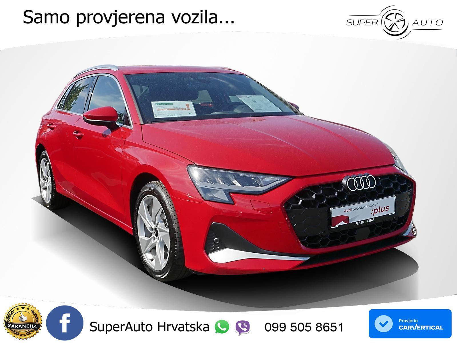Audi A3 35 TFSI (150 KS) advanced