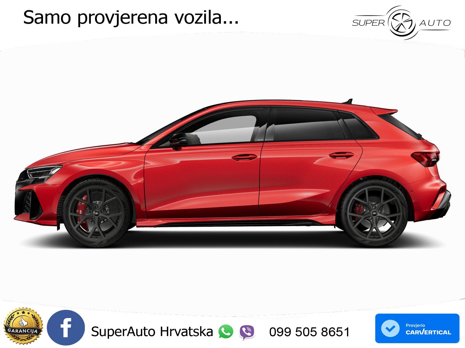 Audi RS3 Sedan 2.5 TFSI (400 KS) quattro S tronic LED+GR SJED+ACC