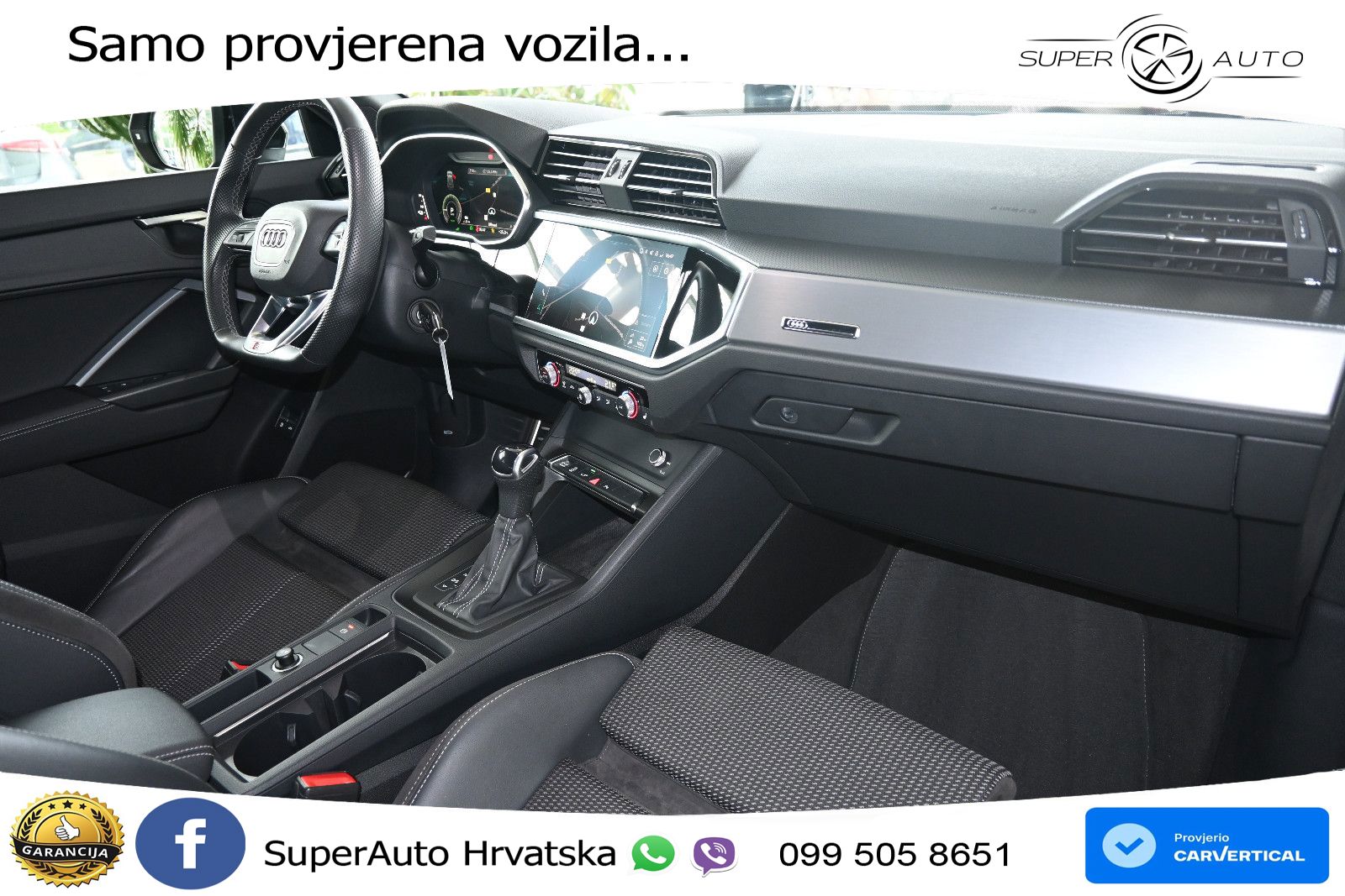 Audi Q3 45 TFSIe (245 KS) S tronic S line LED+GR SJED+ACC