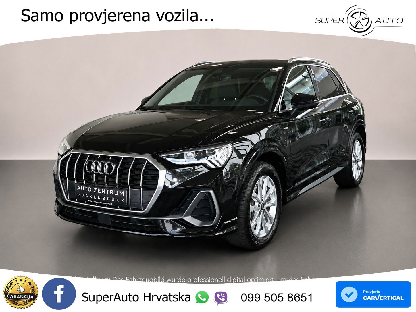 Audi Q3 45 TFSIe (245 KS) S tronic S line LED+GR SJED+ACC
