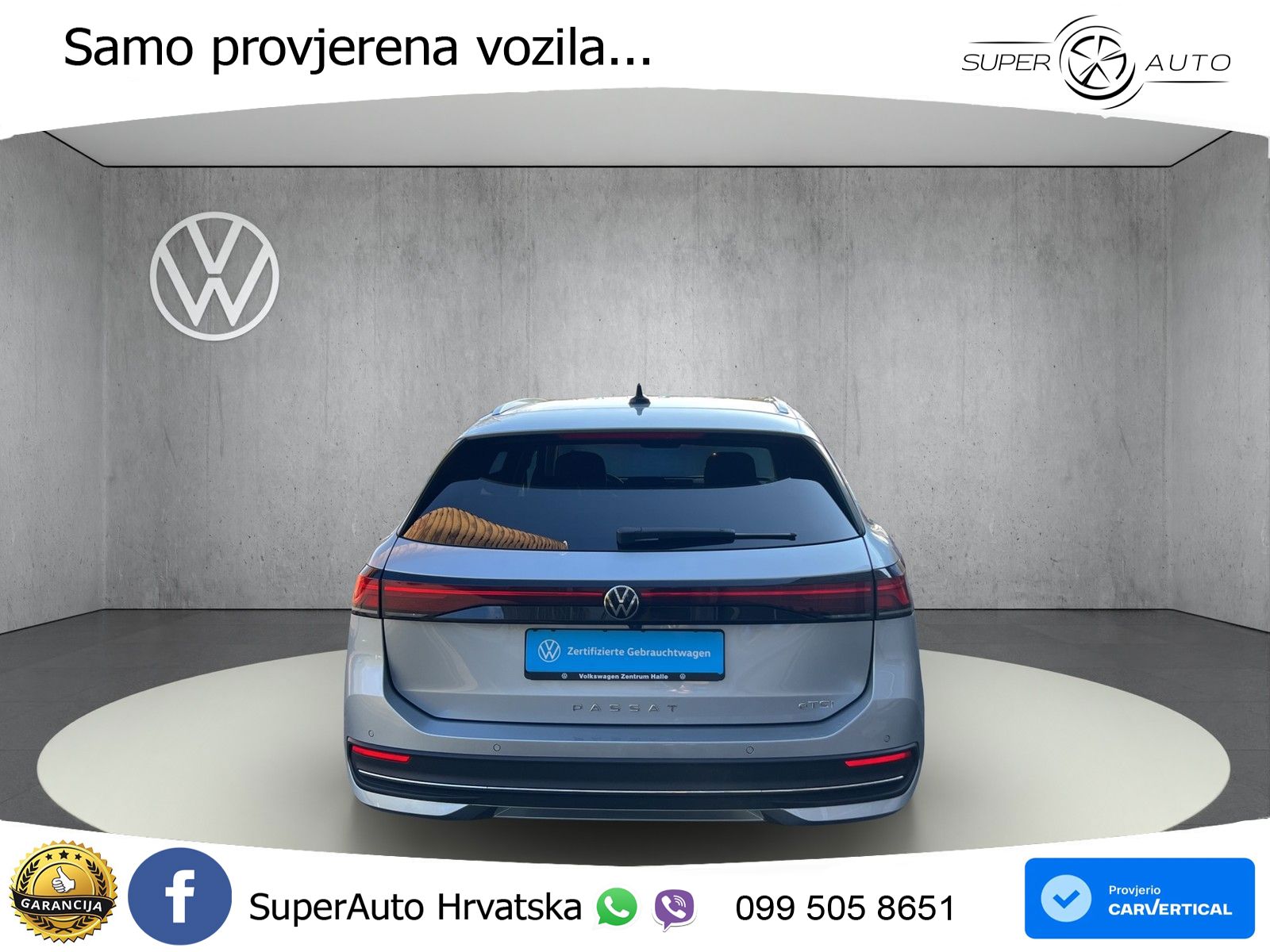 Volkswagen Passat Variant 1.5 eTSI (150 KS) DSG Business LED+GR SJED+ACC