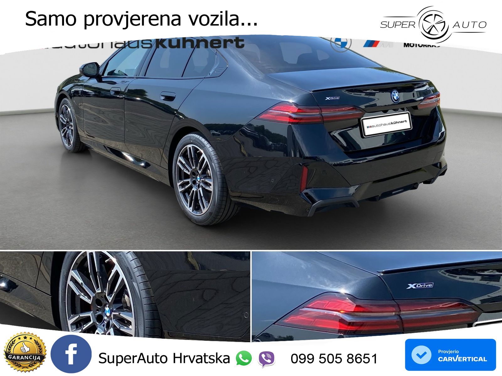 BMW 550e (489 KS) xDrive Steptronic M Sport LED+GR SJED+ACC