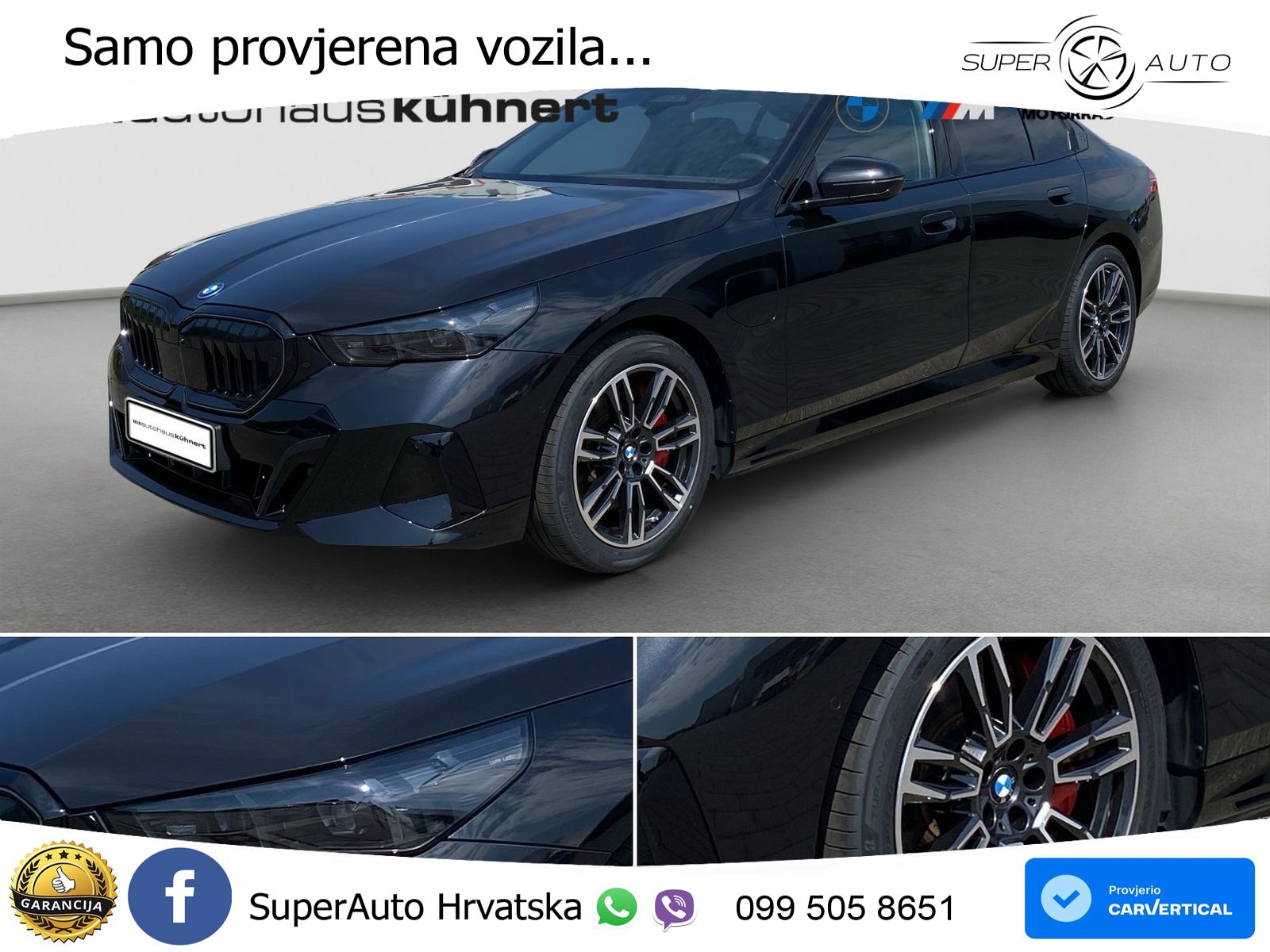 BMW 550e (489 KS) xDrive Steptronic M Sport LED+GR SJED+ACC