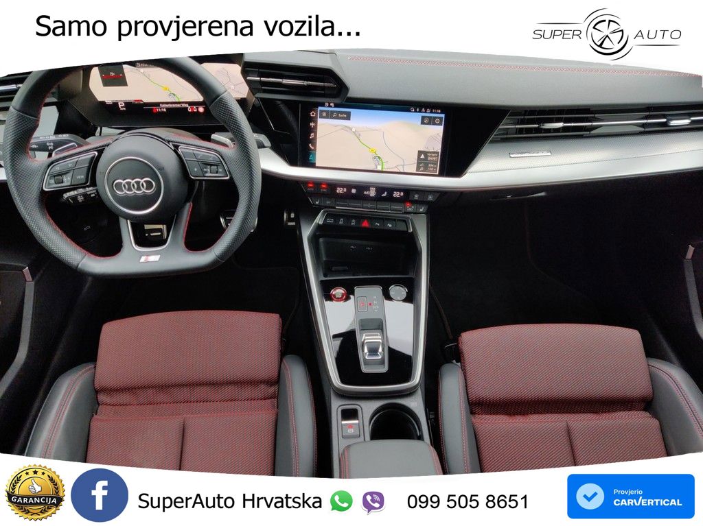 Audi S3 2.0 TFSI (310 KS) quattro S tronic MATRIX+GR SJED+KAM