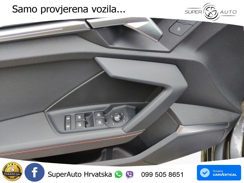 Audi S3 2.0 TFSI (310 KS) quattro S tronic MATRIX+GR SJED+KAM