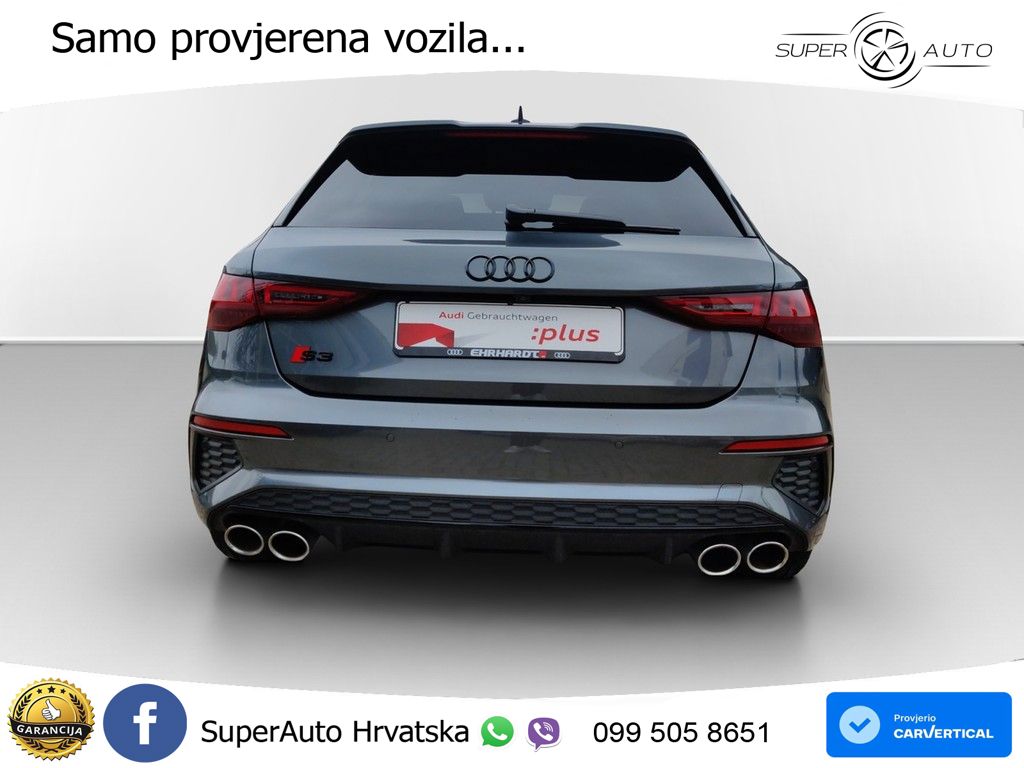 Audi S3 2.0 TFSI (310 KS) quattro S tronic MATRIX+GR SJED+KAM