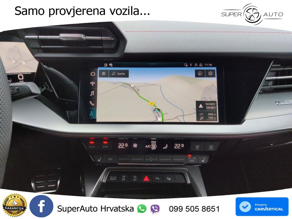 Audi S3 2.0 TFSI (310 KS) quattro S tronic MATRIX+GR SJED+KAM