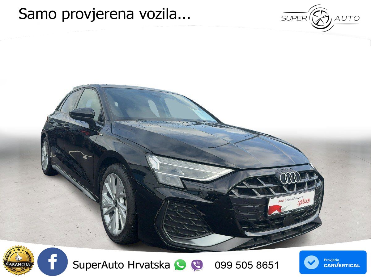 Audi A3 35 TFSI (150 KS) S tronic S line LED+GR SJED+ACC