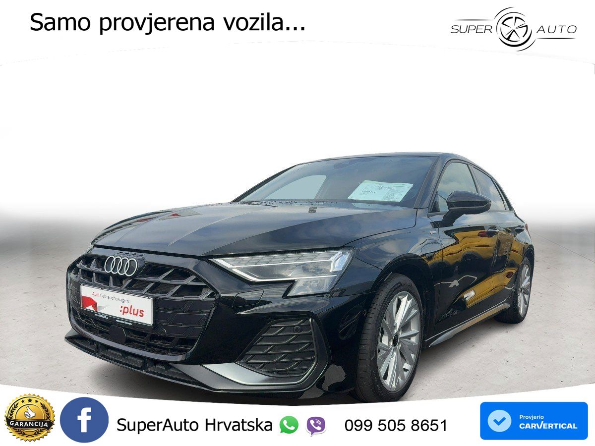 Audi A3 35 TFSI (150 KS) S tronic S line LED+GR SJED+ACC