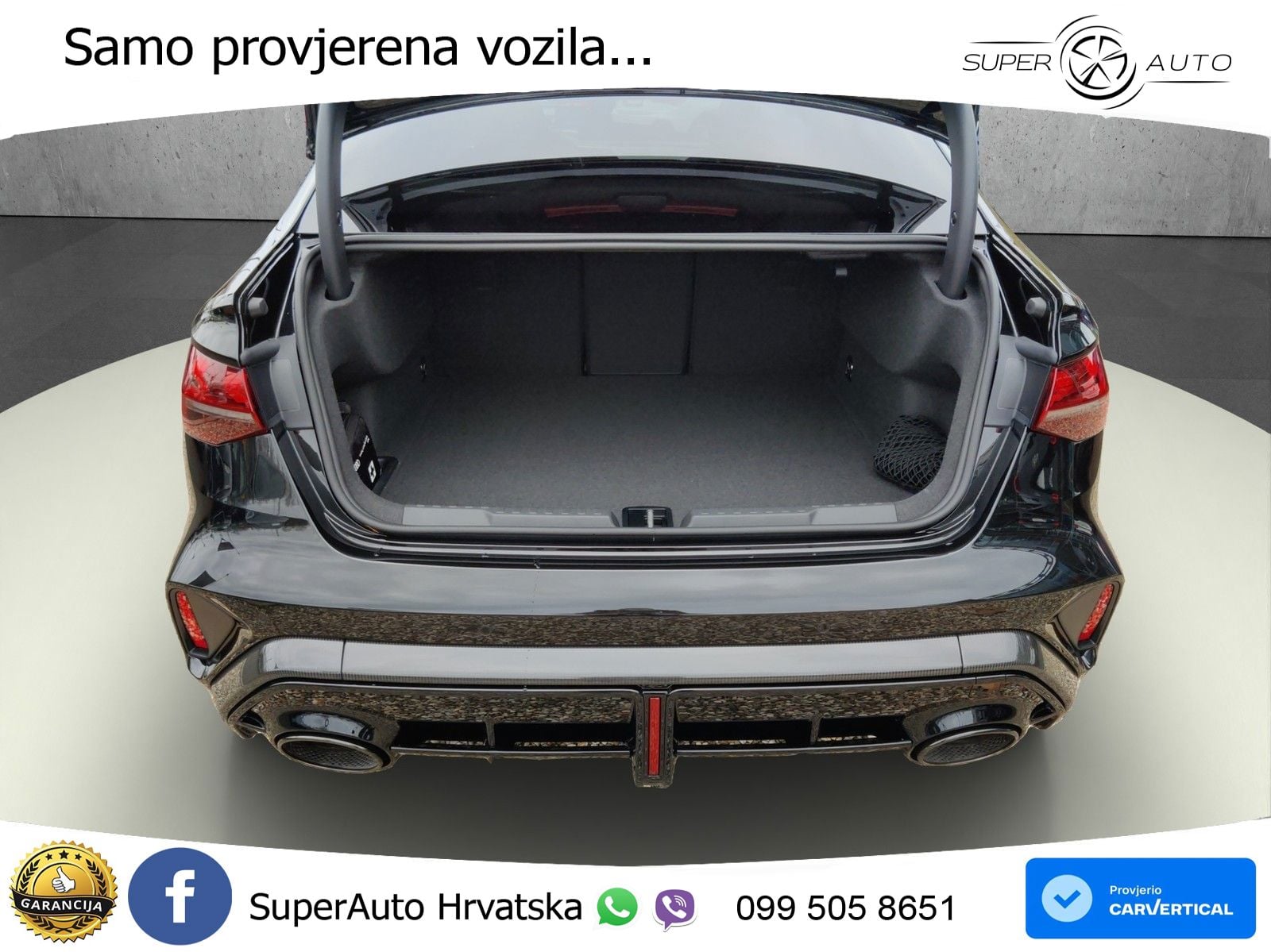 Audi RS3 Sedan 2.5 TFSI (400 KS) quattro S tronic MATRIX+GR SJED+KAM