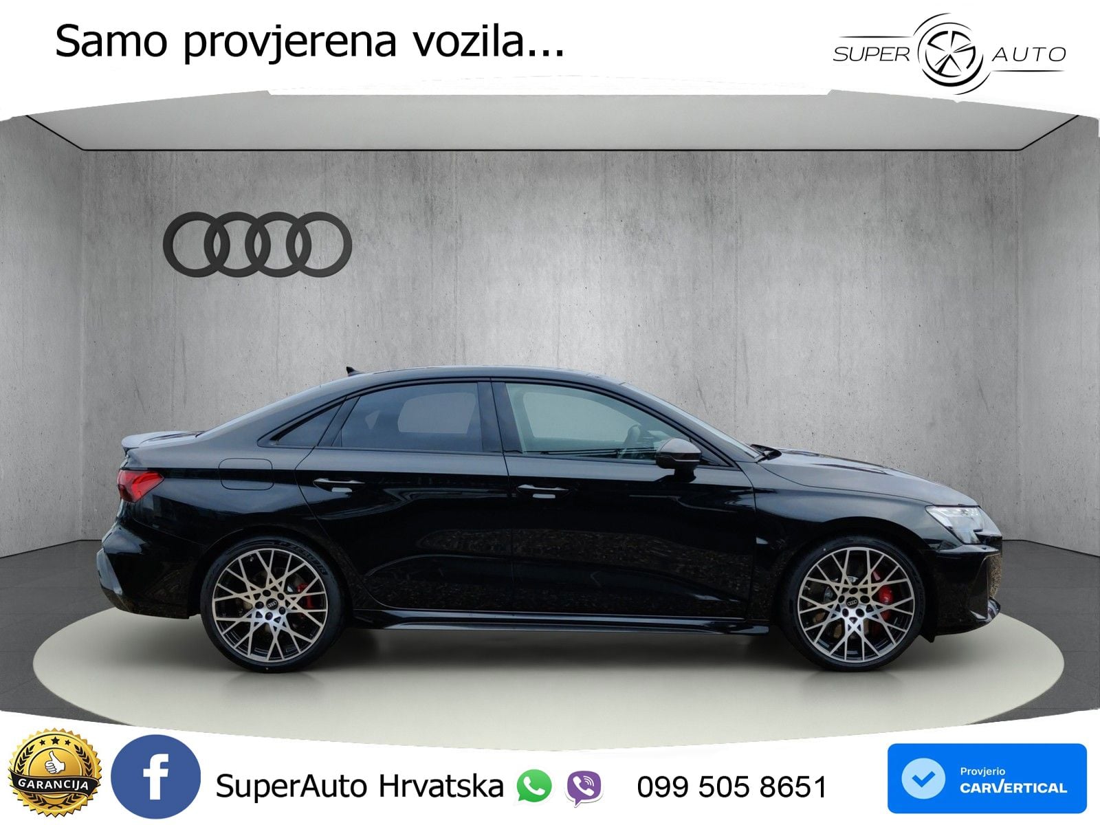 Audi RS3 Sedan 2.5 TFSI (400 KS) quattro S tronic MATRIX+GR SJED+KAM