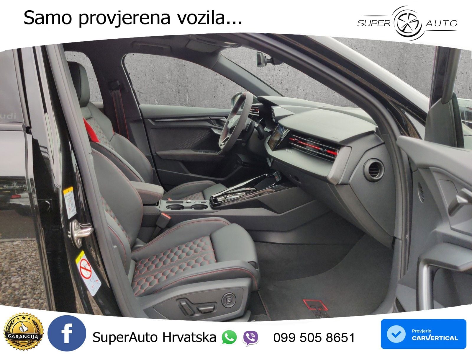 Audi RS3 Sedan 2.5 TFSI (400 KS) quattro S tronic MATRIX+GR SJED+KAM