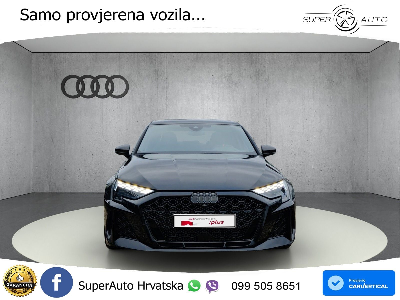 Audi RS3 Sedan 2.5 TFSI (400 KS) quattro S tronic MATRIX+GR SJED+KAM