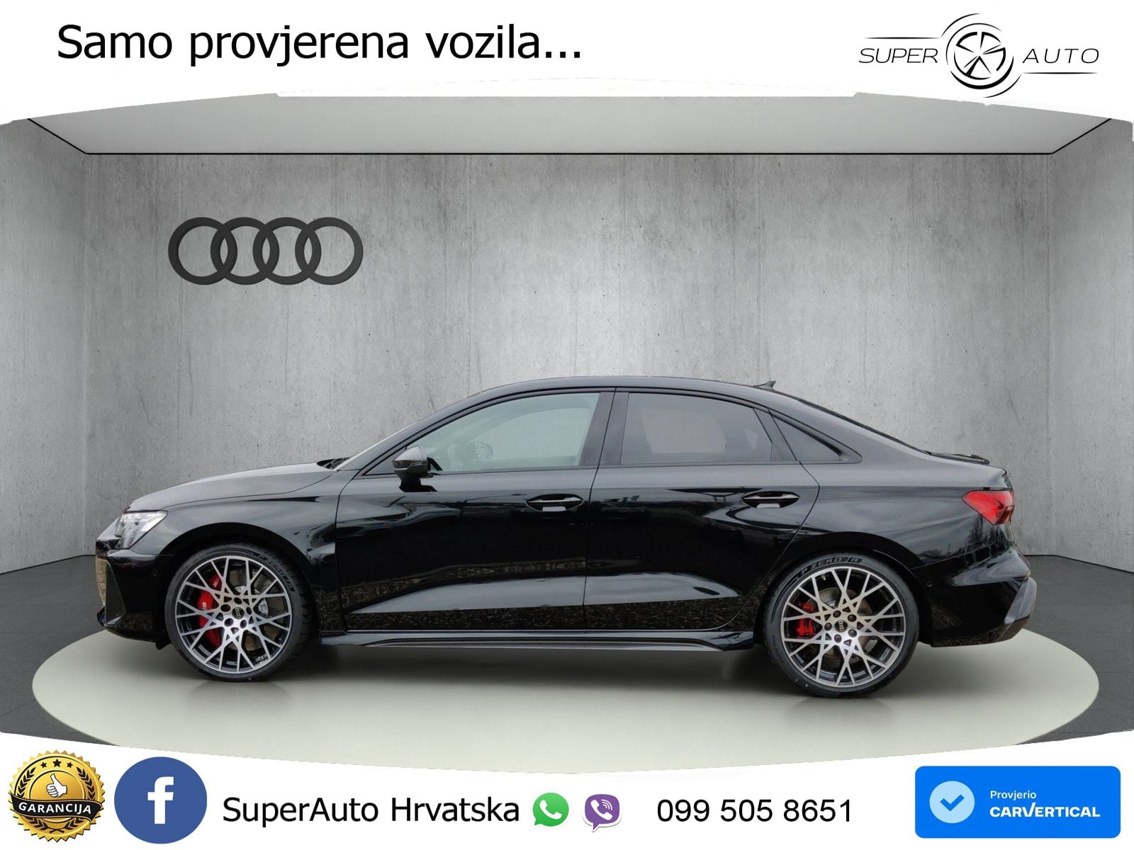 Audi RS3 Sedan 2.5 TFSI (400 KS) quattro S tronic MATRIX+GR SJED+KAM