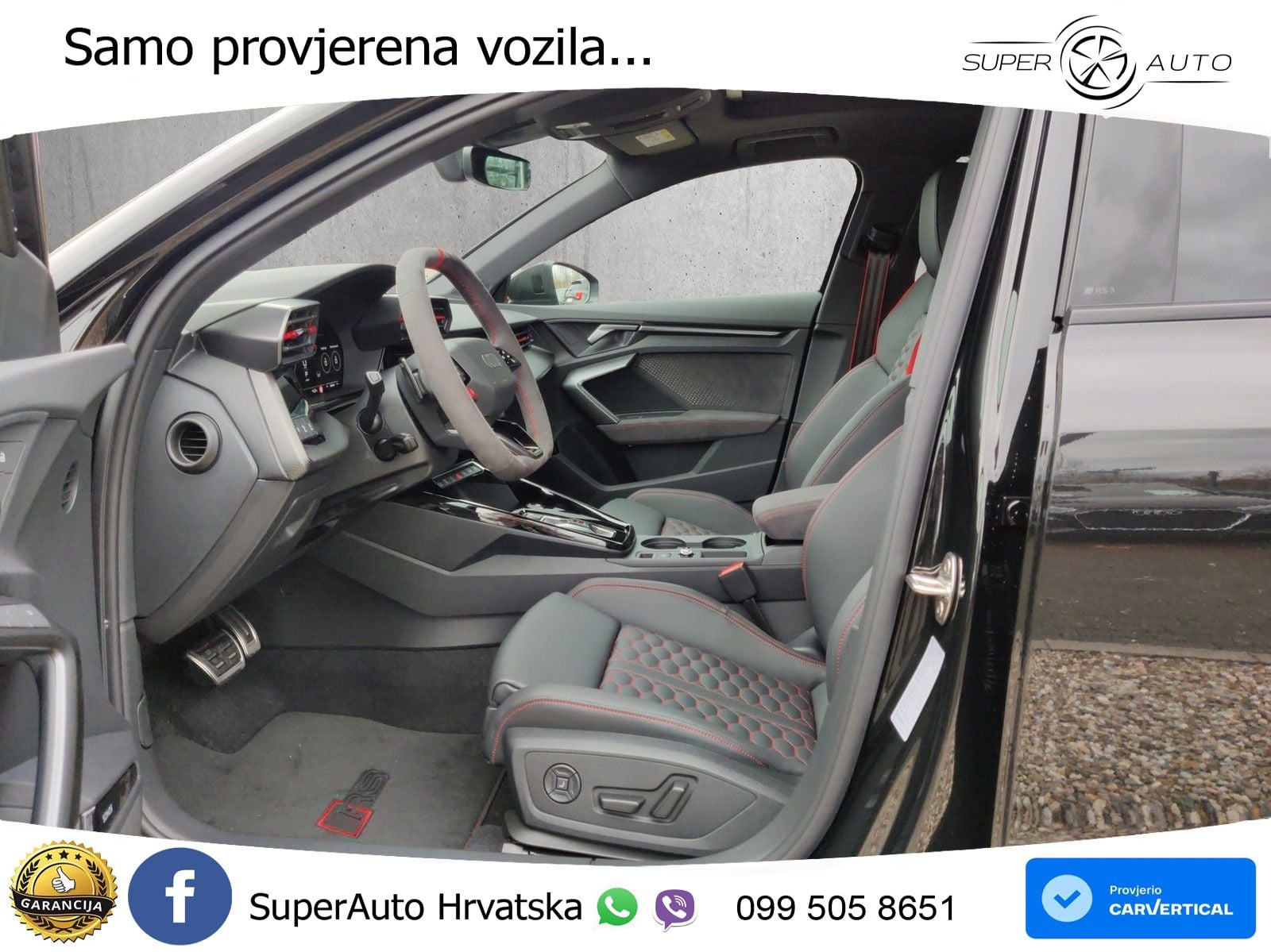 Audi RS3 Sedan 2.5 TFSI (400 KS) quattro S tronic MATRIX+GR SJED+KAM