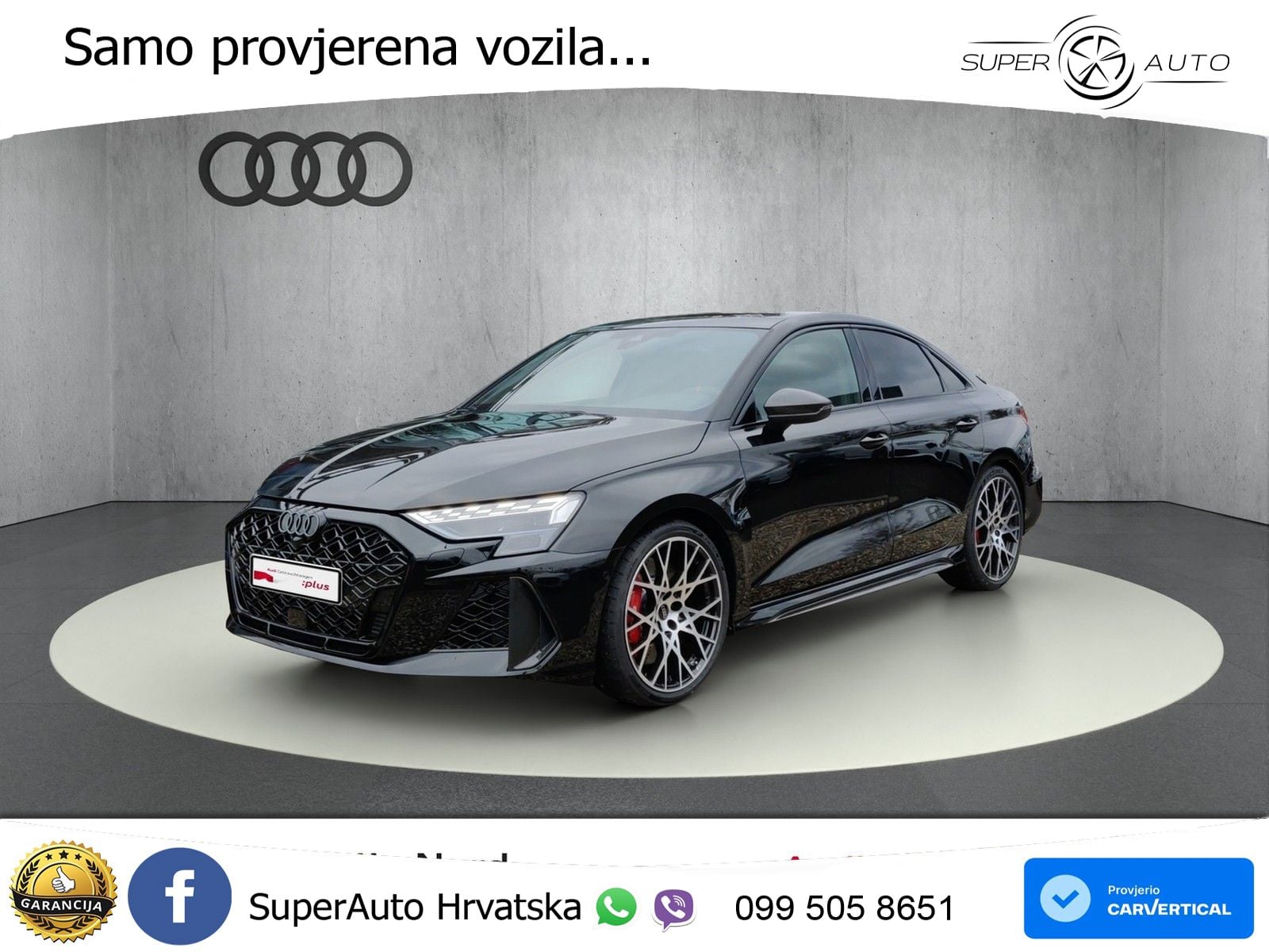 Audi RS3 Sedan 2.5 TFSI (400 KS) quattro S tronic MATRIX+GR SJED+KAM