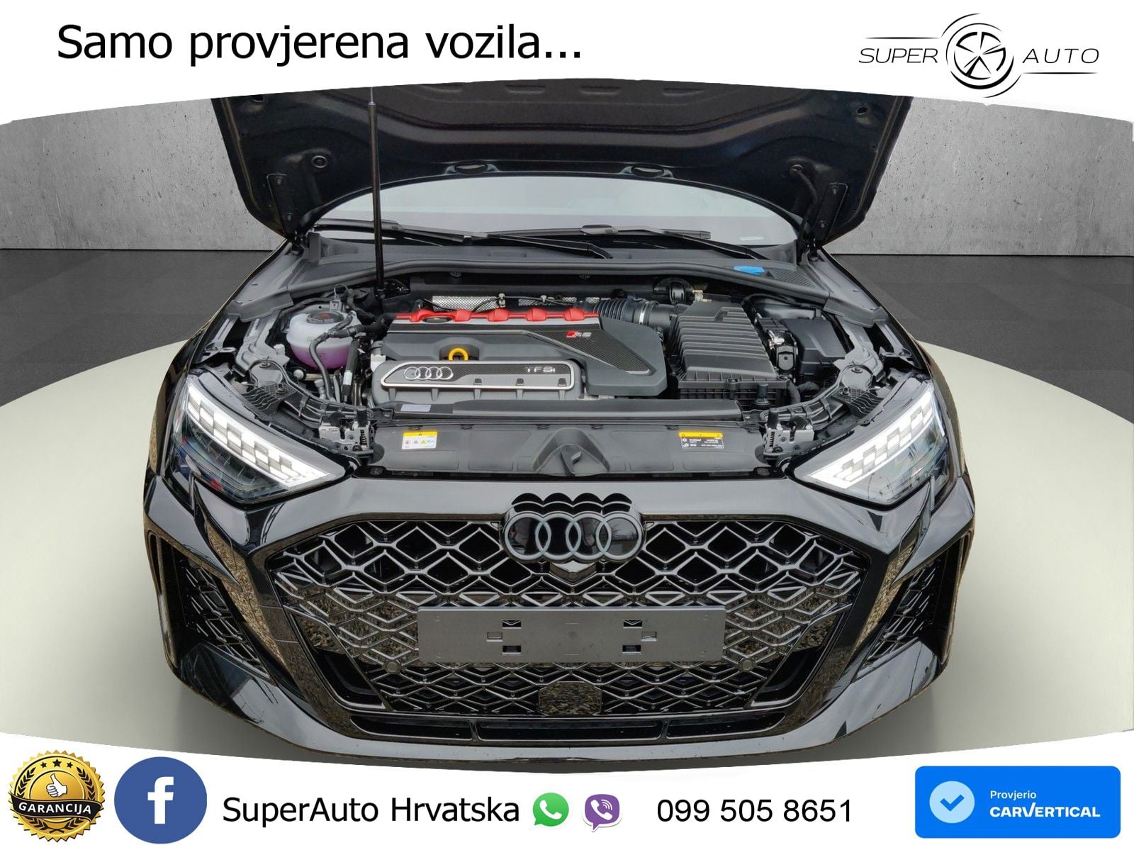 Audi RS3 Sedan 2.5 TFSI (400 KS) quattro S tronic MATRIX+GR SJED+KAM