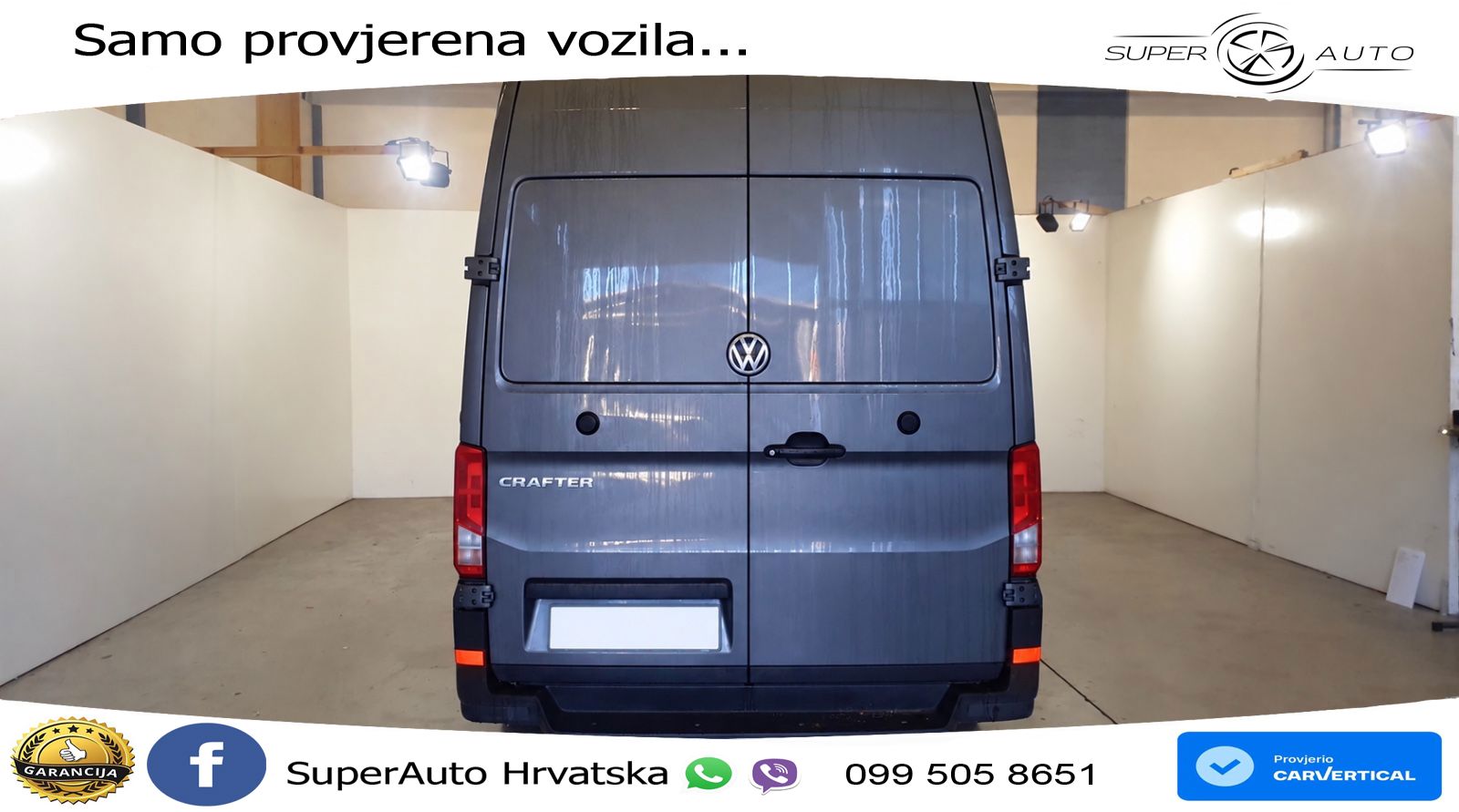 Volkswagen Crafter 35 LANG MAXI KLIMA LED TEMPOMAT KAMERA 140 KS
